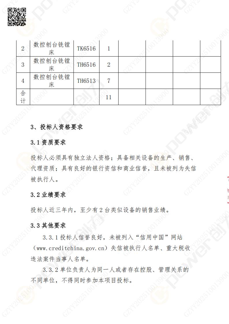 蘇州創力礦山設備有限公司大修鏜銑床招標公告(圖10)