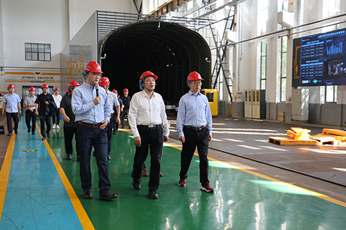 中國工程院院士謝和平一行蒞臨創力集團考察指導(圖3)